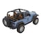 Bestop Jeep Wrangler Trektop Glide Slantback Soft Tops For Jeep 2007-2018 Wrangler JK 2 Door 54922-17 - alternate 2